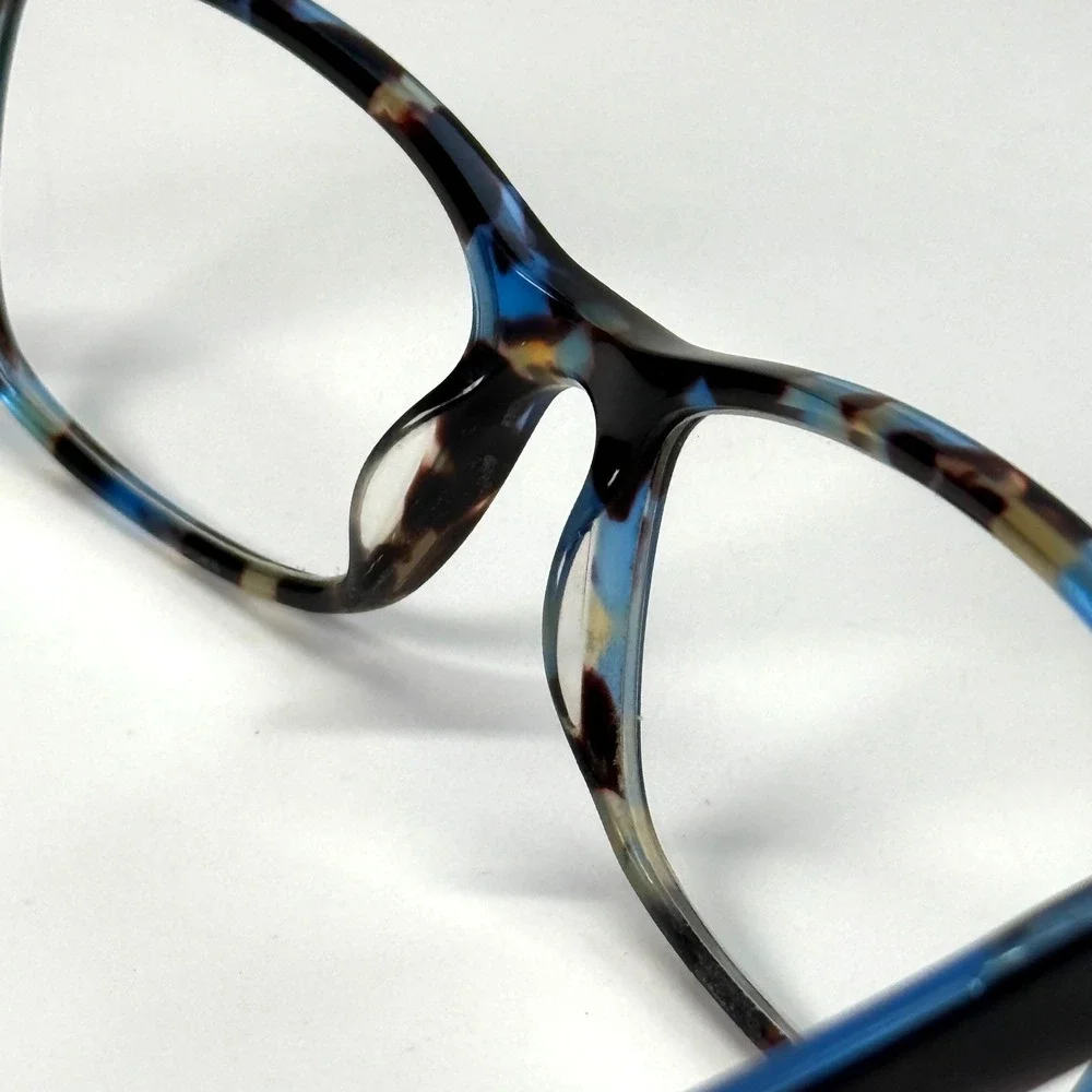 Marchon Downtown Cornelia 215 Eyeglasses Frame Only 52-16-135 Blue Tortoise Med‎